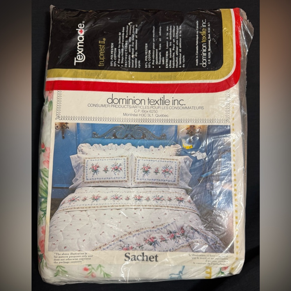 Vintage Texmade Truprest II Double size-flat sheet